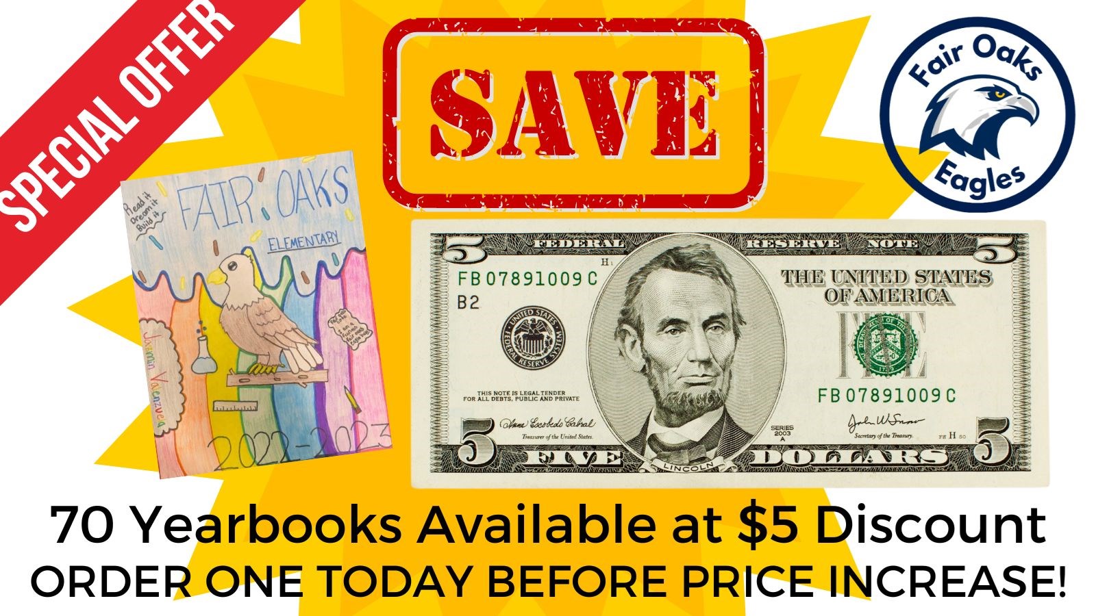 Discounted Yearbooks!